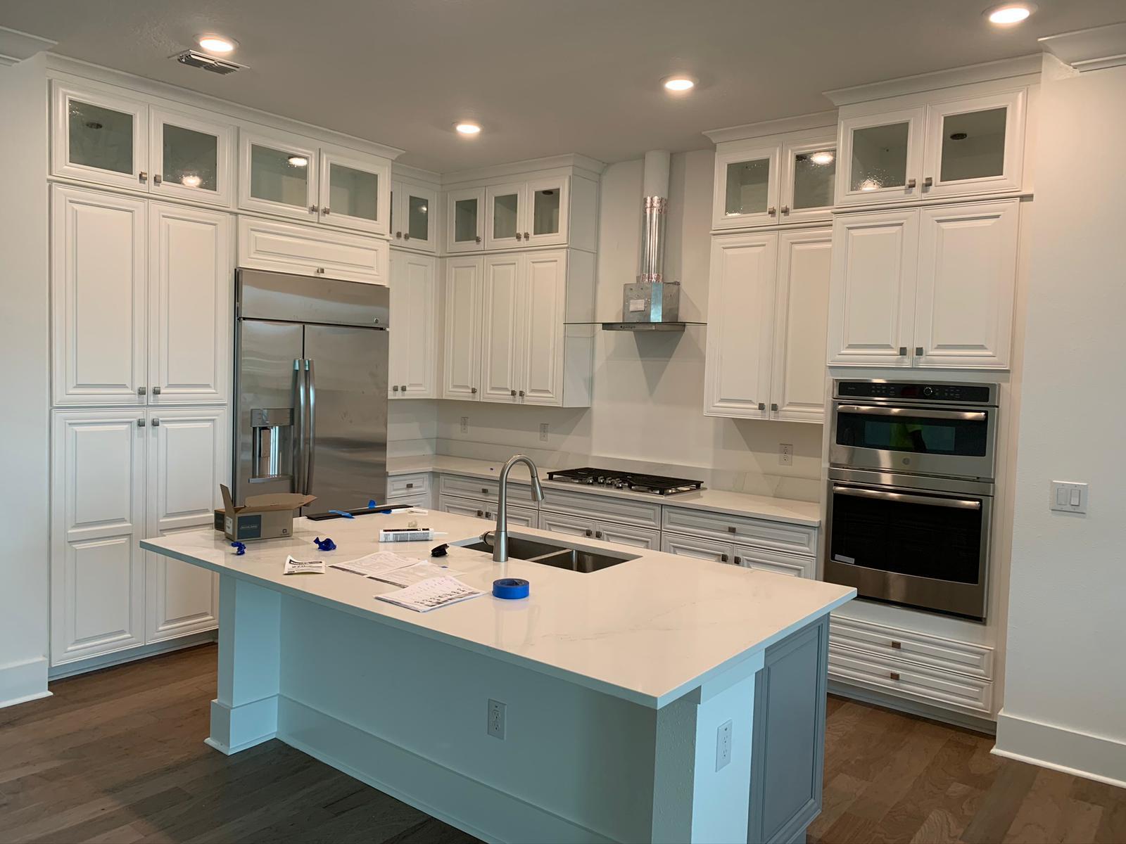 Fictitious luxury kitchen